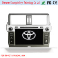 Caixa de interface de navegação de carro para Toyota Prado 2014